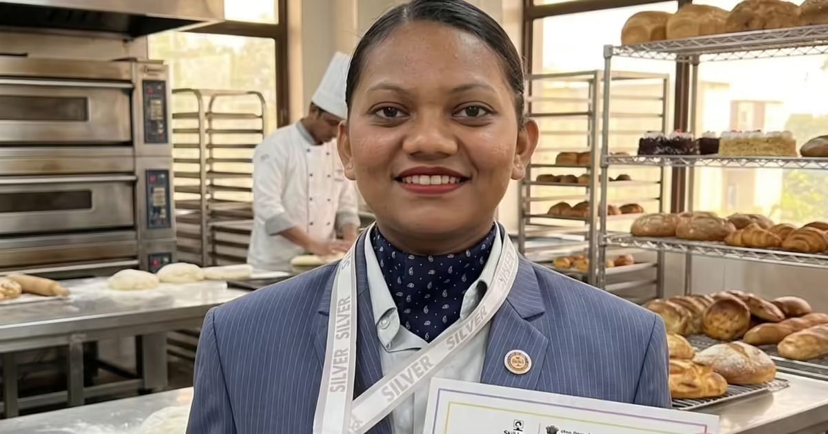 इंडिया स्किल्स प्रतियोगिता 2025: आईएचएम रांची की छात्रा नितिन सांगा ने बेकरी ट्रेड में जीता ब्रॉन्ज मेडल