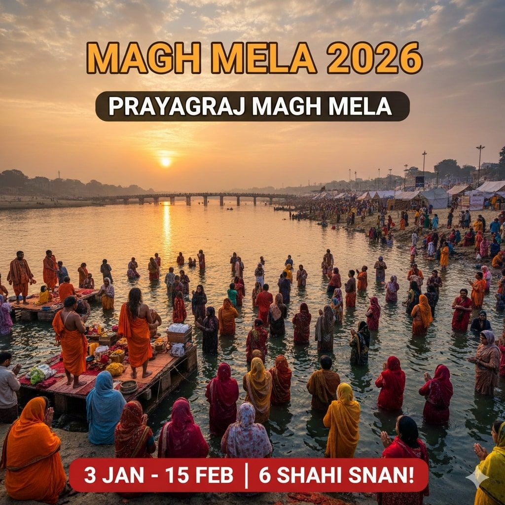 माघ मेला 2026: प्रयागराज संगम पर आस्था का महाकुंभ | तिथियां, महत्व और प्रमुख स्नान पर्व