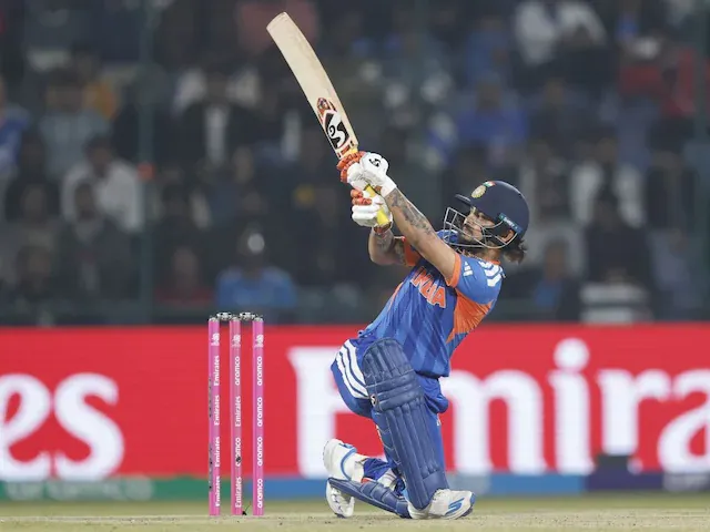 ईशान किशन की धमाकेदार पारी, 20 गेंदों में अर्धशतक ठोकते हुए नामीबिया की कमर तोड़ी