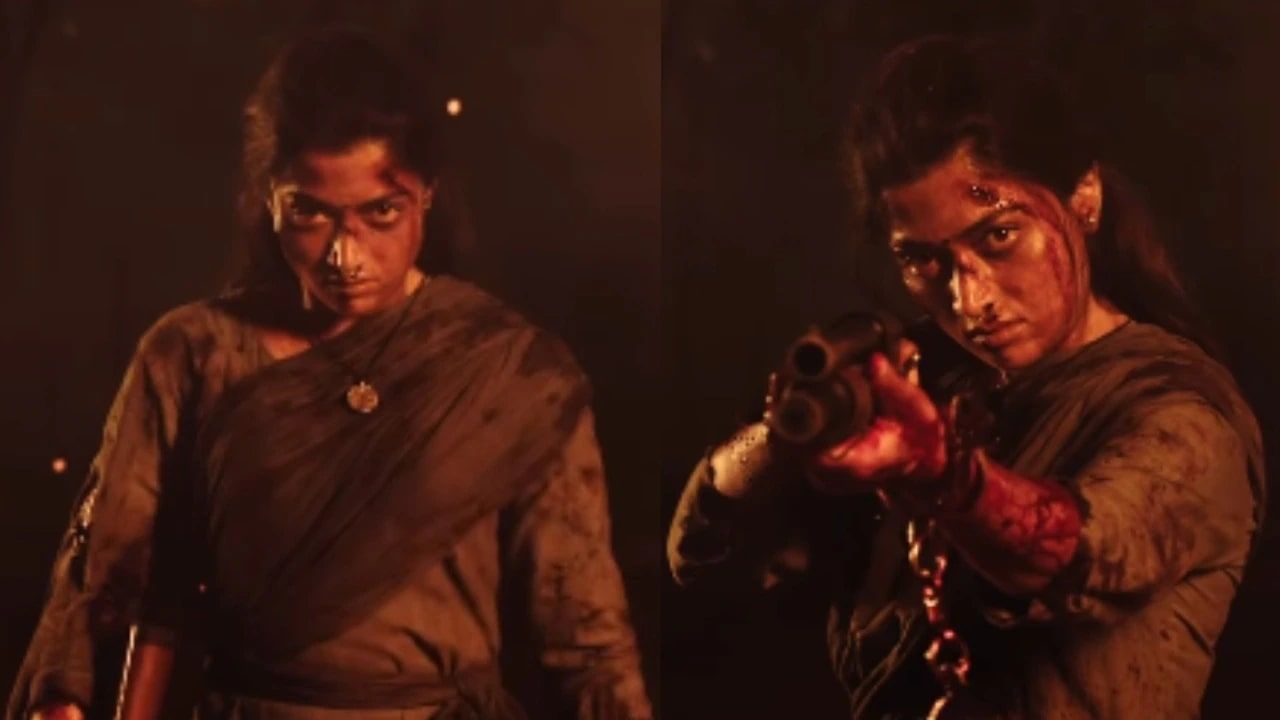 Rashmika Mandanna की नई फिल्म 'Mysaa' का खौफनाक टीज़र रिलीज़, खून से लथपथ अवतार देख कांप जाएंगे आप!