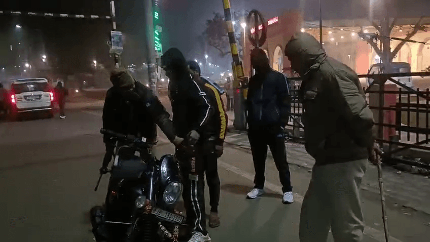 साहेबगंज में पुलिस ने चलाया एंटी क्राइम वाहन जांच अभियान