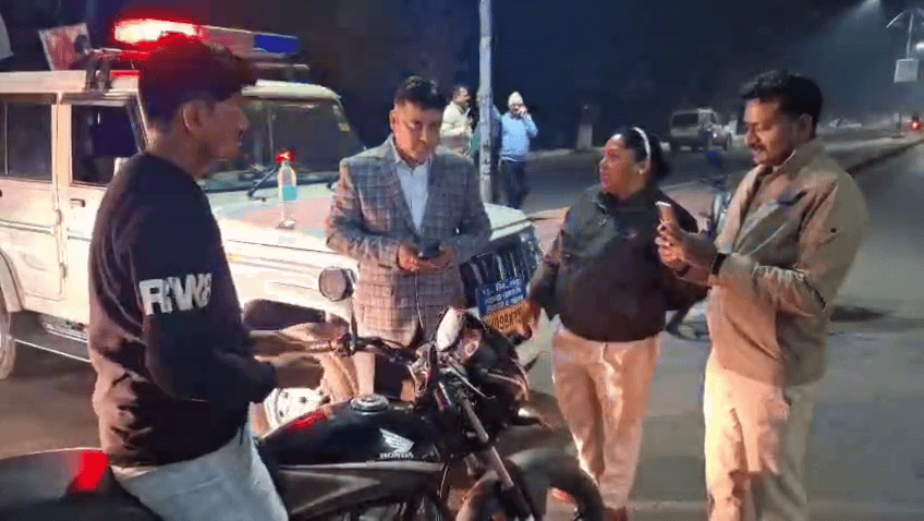 डंक एंड ड्राइव के खिलाफ चलाया गया जांच अभियान