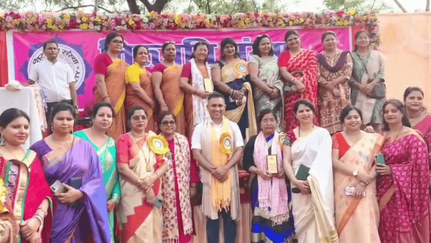 तिरूपति संस्था ने महिलाओं को किया सम्मानित