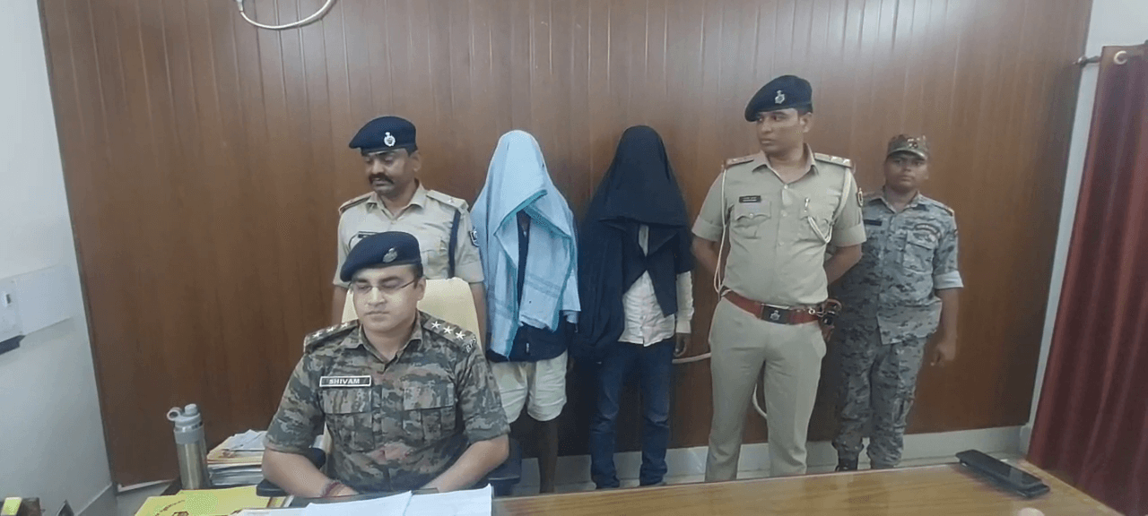 टीटू धमाका गिरोह के दो अपराधी गिरफ्तार