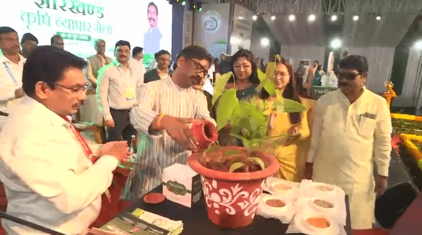 सीएम हेमंत सोरेन ने झारखंड कृषि उत्पादन मेला-2026 का उद्घाटन किया