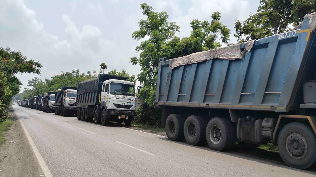 पाकुड़: पचवाड़ा सेंट्रल कोल माइंस लगातार पांचवें दिन ठप, ग्रामीणों और ट्रांसपोर्टरों पर गंभीर असर