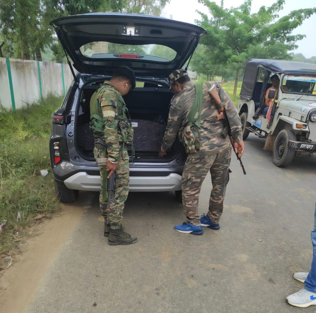 नववर्ष के मौके पर चतरा पुलिस ने चलाया सघन चेकिंग अभियान 