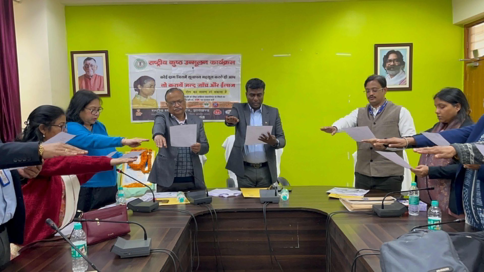 राँची में 'स्पर्श कुष्ठ जागरूकता अभियान 2026' का आगाज: उपायुक्त ने दिए घर-घर जांच के निर्देश