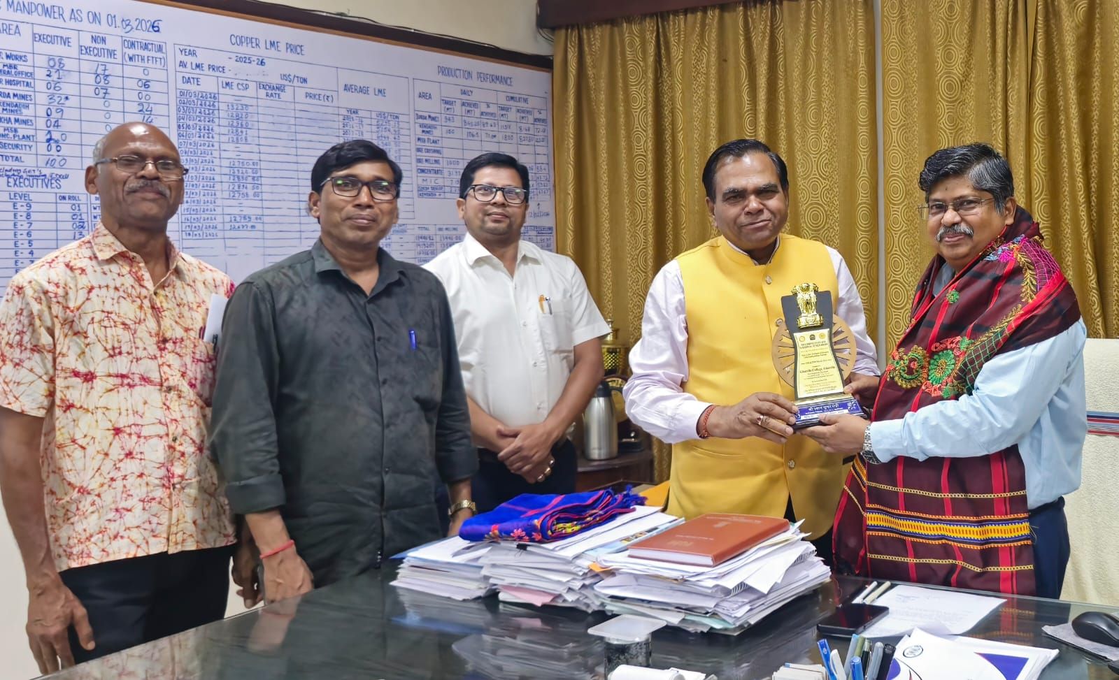 घाटशिला कॉलेज में बनेगा भव्य सांस्कृतिक मंच: एचसीएल-आईसीसी के सहयोग से बदलेगी परिसर की सूरत