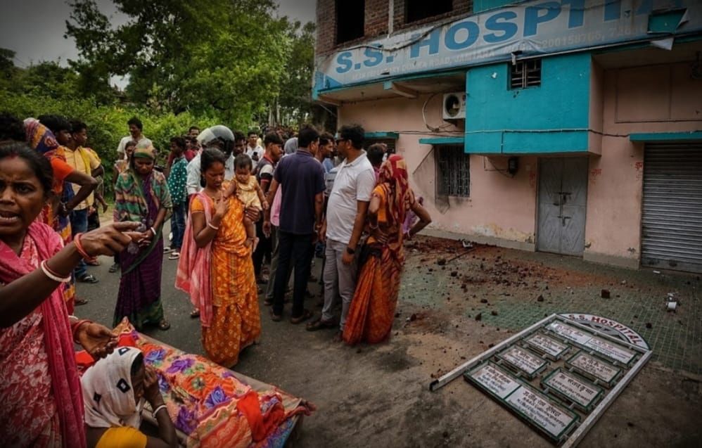 इलाज में लापरवाही का आरोप, परिजनों ने काटा बवाल