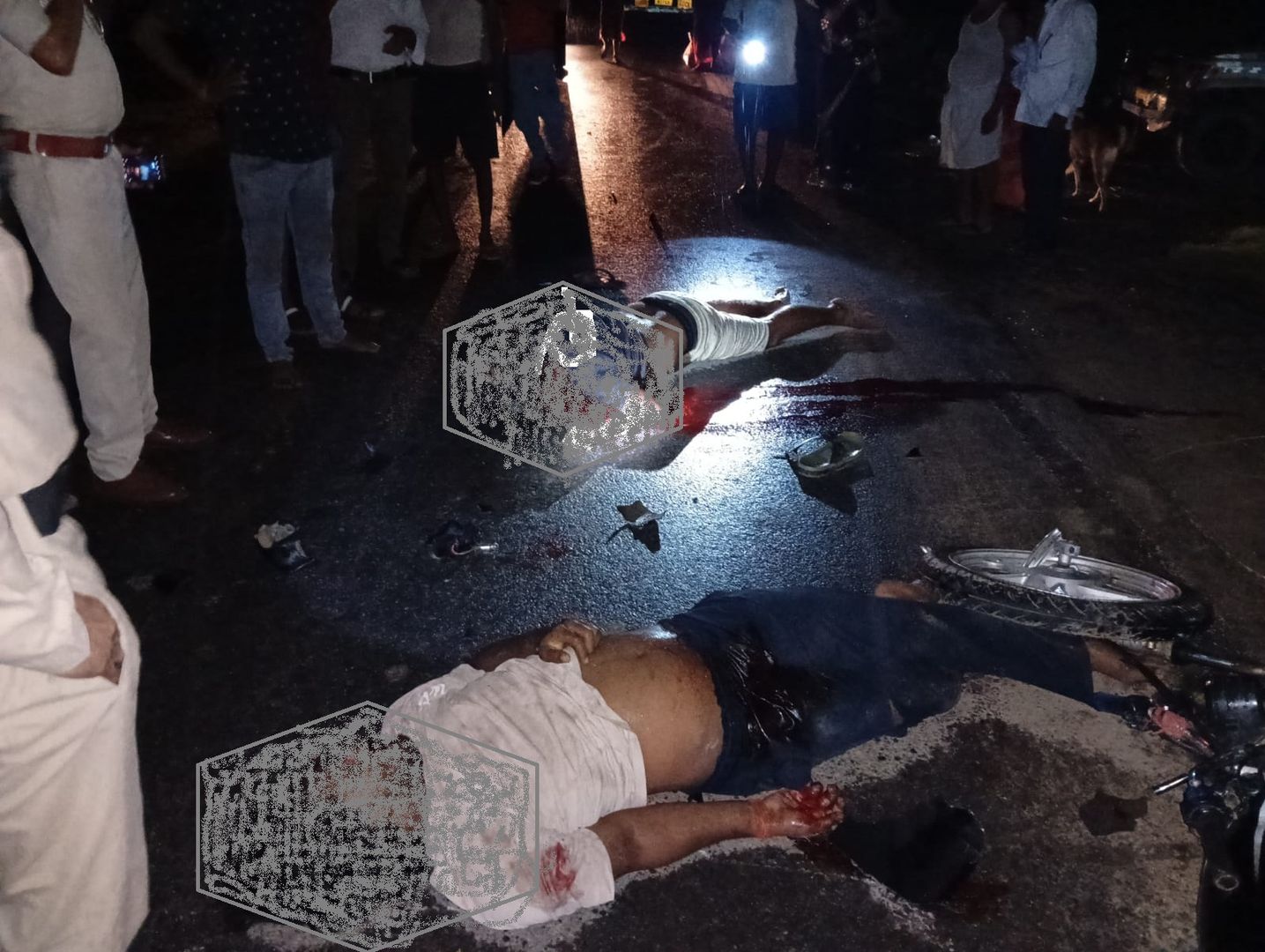 मनेर में भीषण सड़क हादसा, दो की मौत